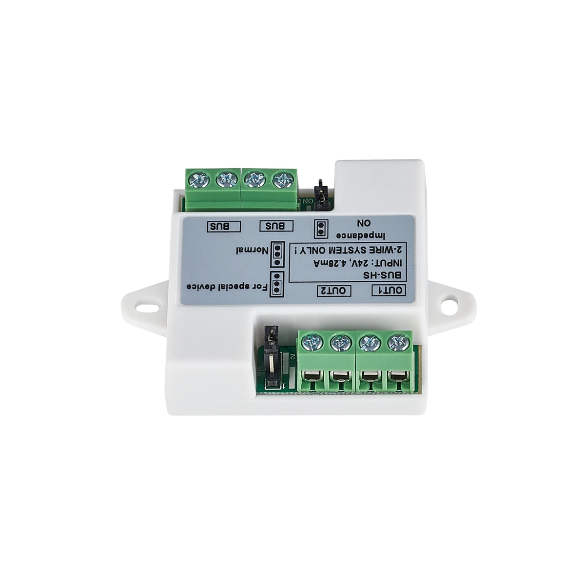 BALTER Signalverteiler für 2 Monitore oder 2 Türstationen, 2-Draht BUS Technologie – BUS-HS