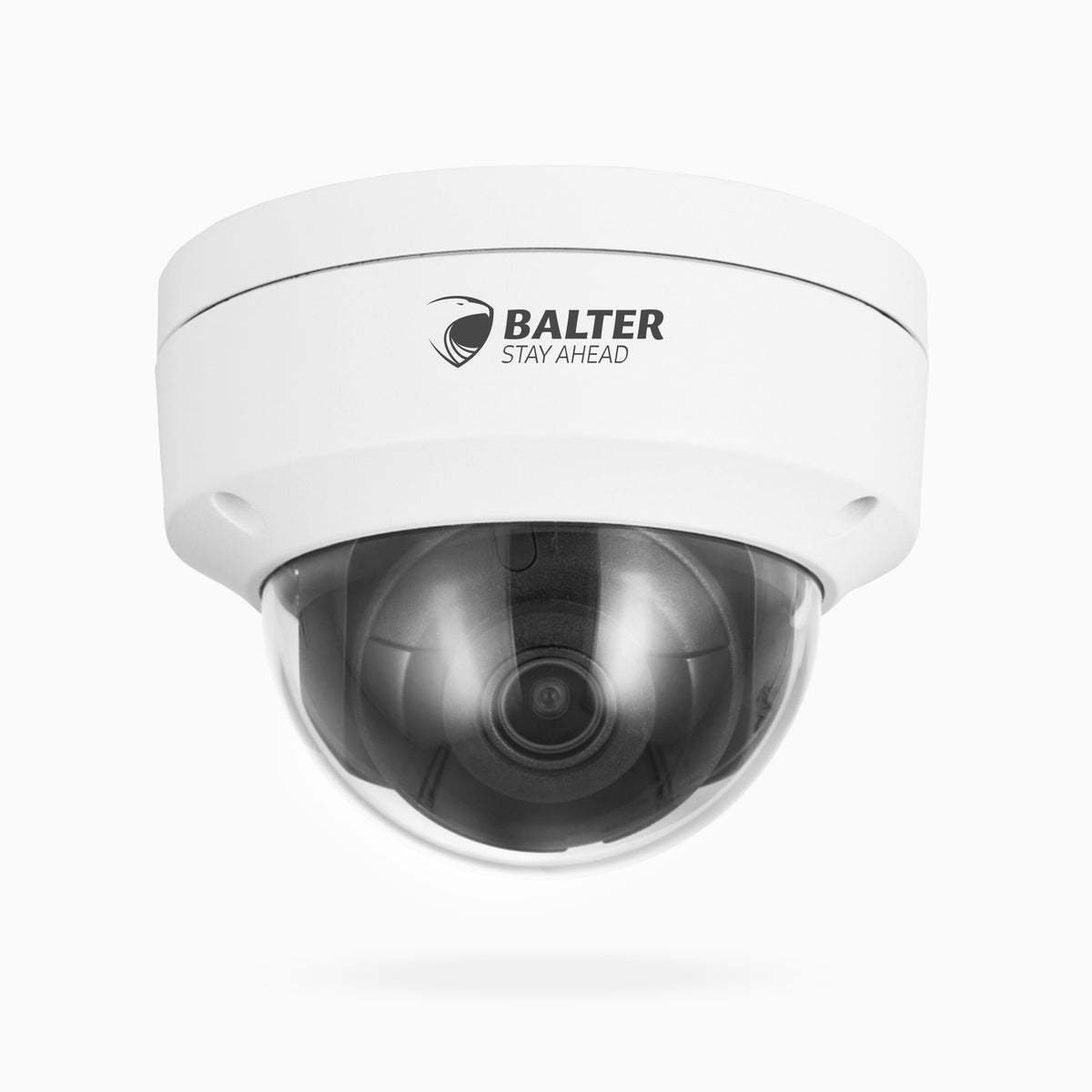 BALTER 5.0MP EXIR Analog HD Dome-Kamera, 2.8-12mm Motorzoom, Nachtsicht 30m, Smart-IR, WDR 120dB, Privatzonen...